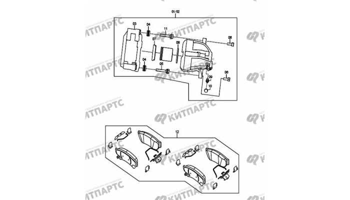 Тормоз передний FAW Besturn X80